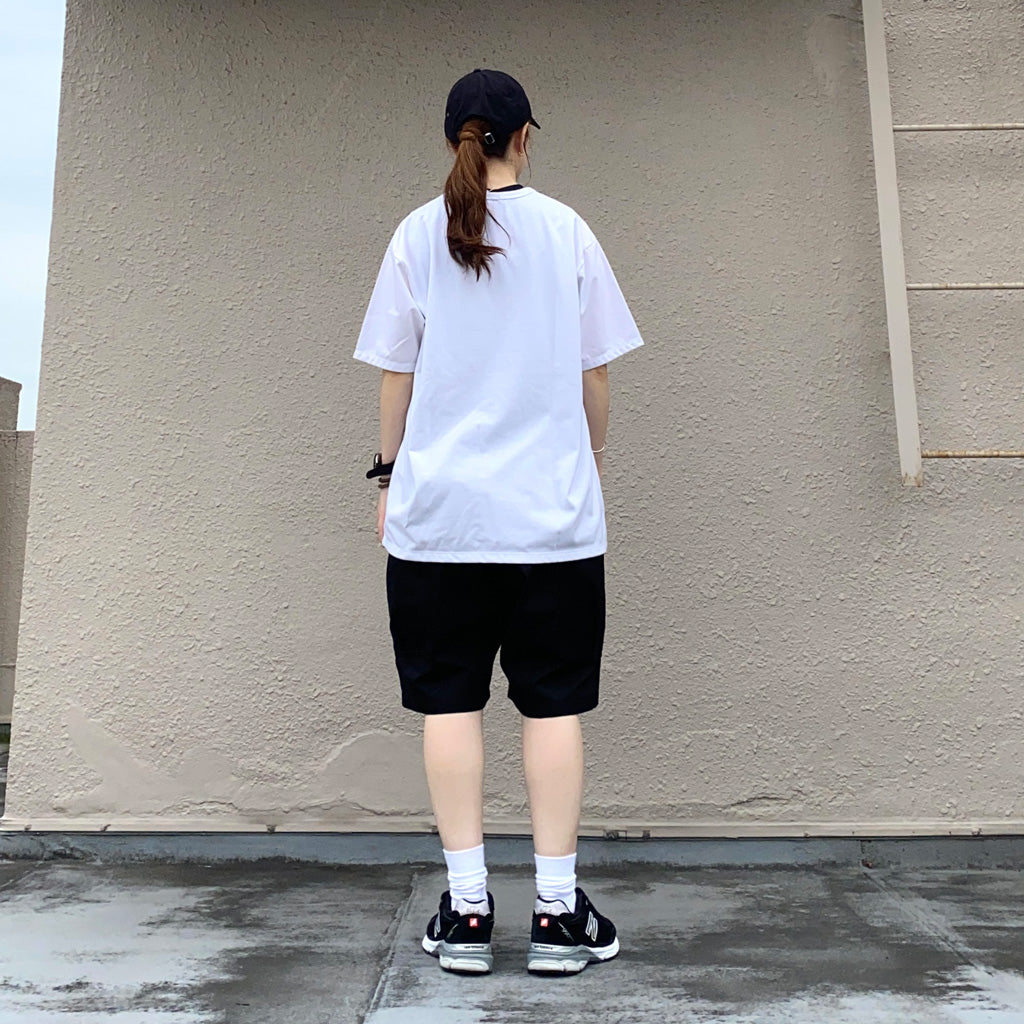 SASSAFRAS『OVERGROWN PANTS 1/2(WEATHER)』(BLACK)