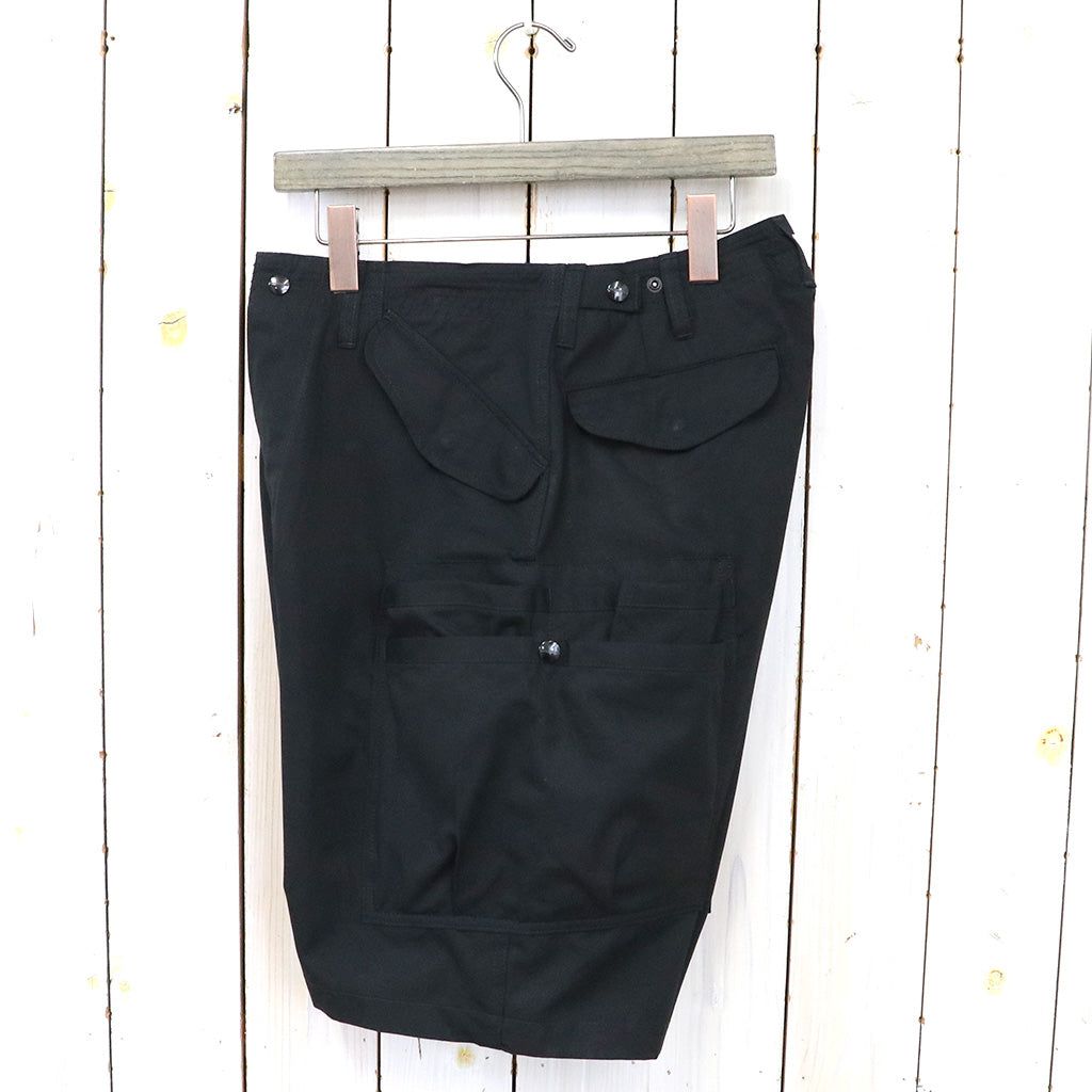 SASSAFRAS『OVERGROWN PANTS 1/2(WEATHER)』(BLACK)