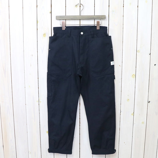 SASSAFRAS『FALL LEAF GARDENER PANTS 4/5(CANVAS)』(NAVY)