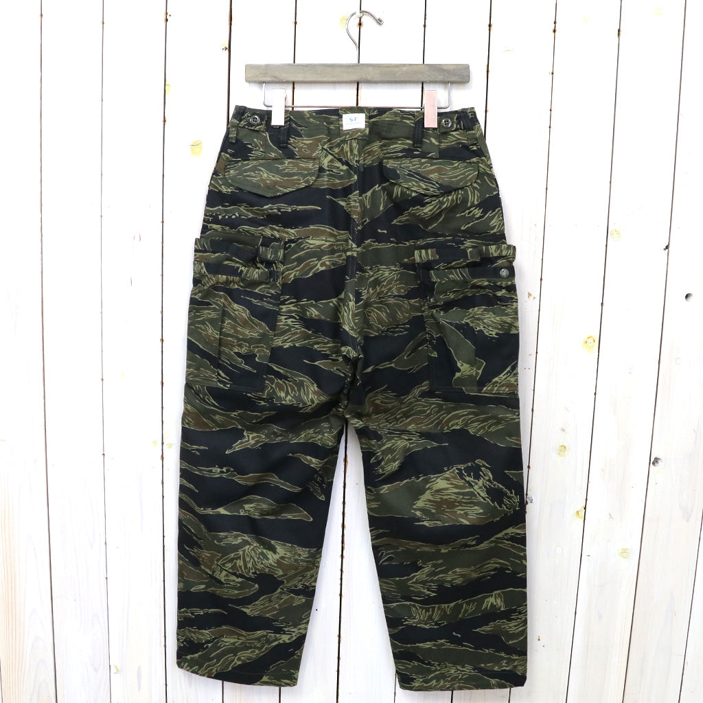 SASSAFRAS『OVERGROWN PANTS(TIGER TWILL)』(TIGER)