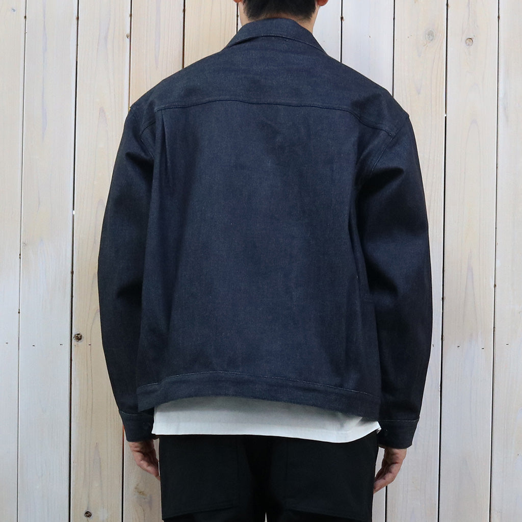 SASSAFRAS『GARDENERS JACKET(13oz SLAB DENIM)-INDIGO STICHT』