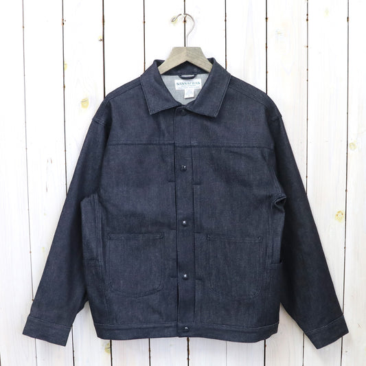 SASSAFRAS『GARDENERS JACKET(13oz SLAB DENIM)-INDIGO STICHT』