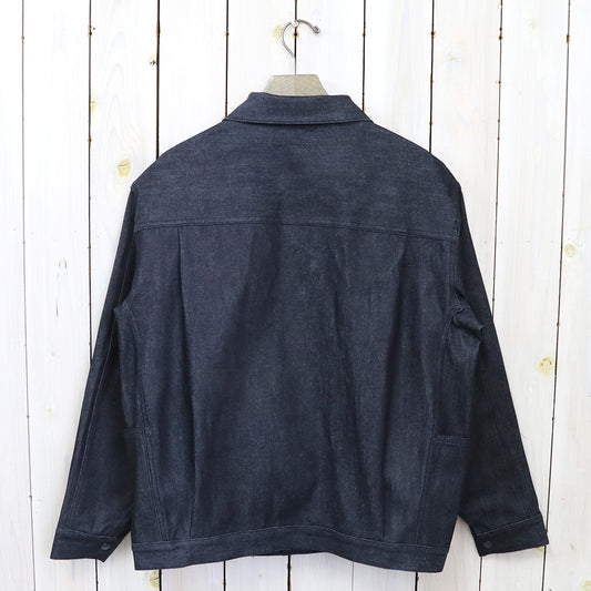 SASSAFRAS『GARDENERS JACKET(13oz SLAB DENIM)-INDIGO STICHT』