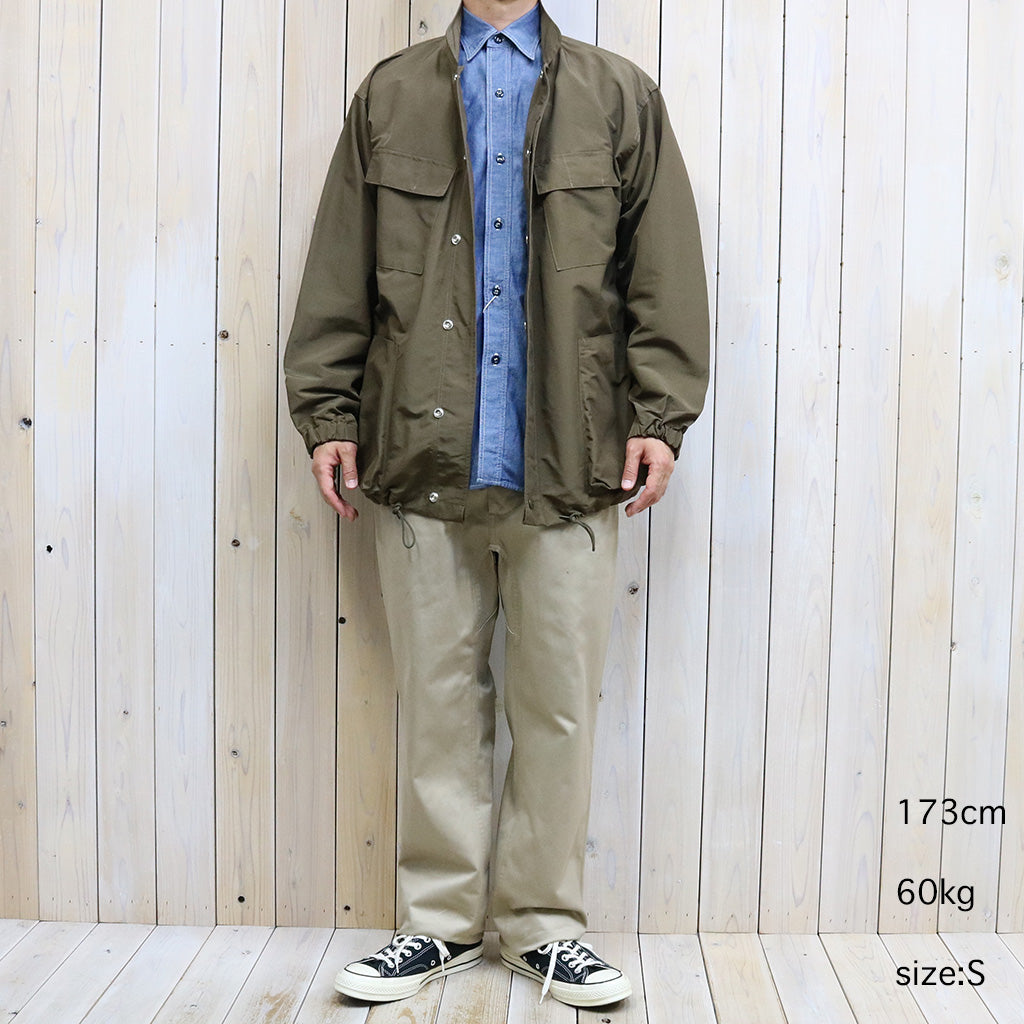 SASSAFRAS『WHEEL BARROW PANTS(41 KHAKI CHINO)』(KHAKI)