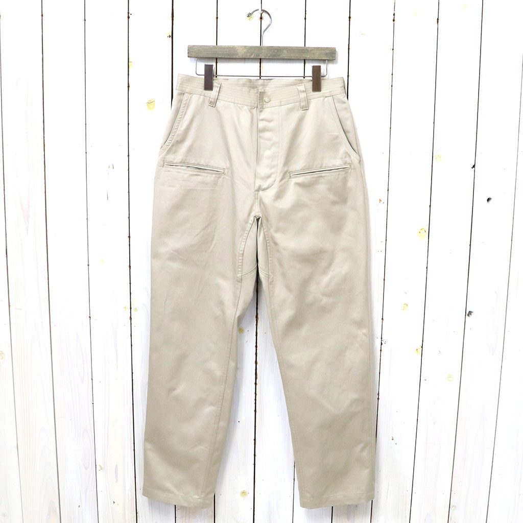 SASSAFRAS『WHEEL BARROW PANTS(41 KHAKI CHINO)』(KHAKI)