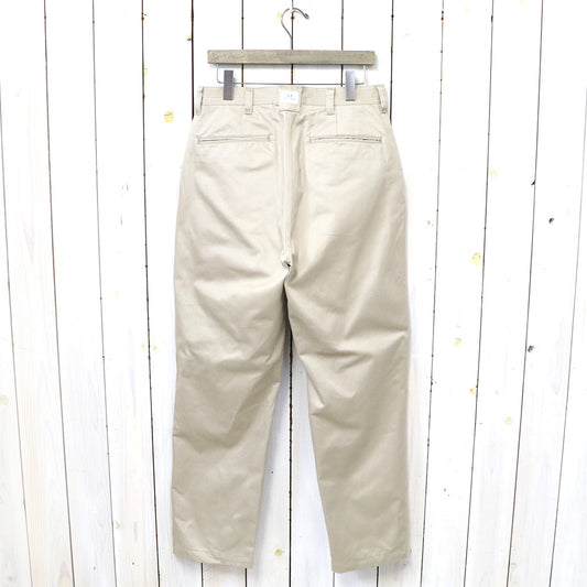 SASSAFRAS『WHEEL BARROW PANTS(41 KHAKI CHINO)』(KHAKI)