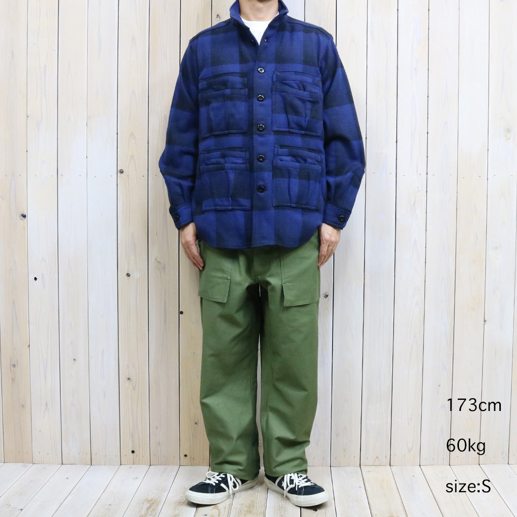 SASSAFRAS『F.S. CULTIVATOR PANTS(BACK SATIN)』(OLIVE)