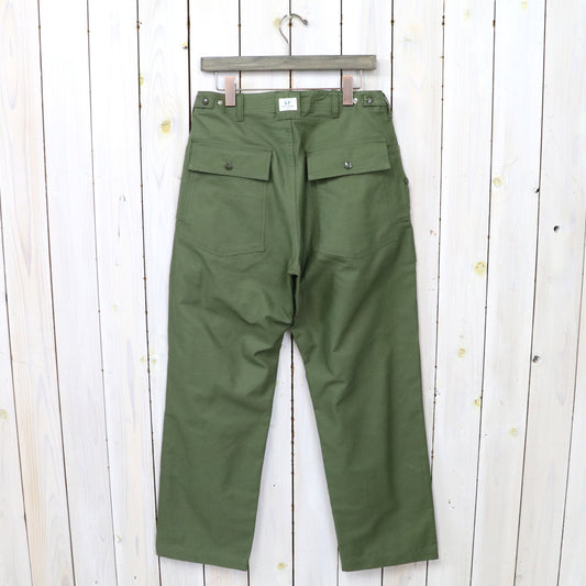 SASSAFRAS『F.S. CULTIVATOR PANTS(BACK SATIN)』(OLIVE)