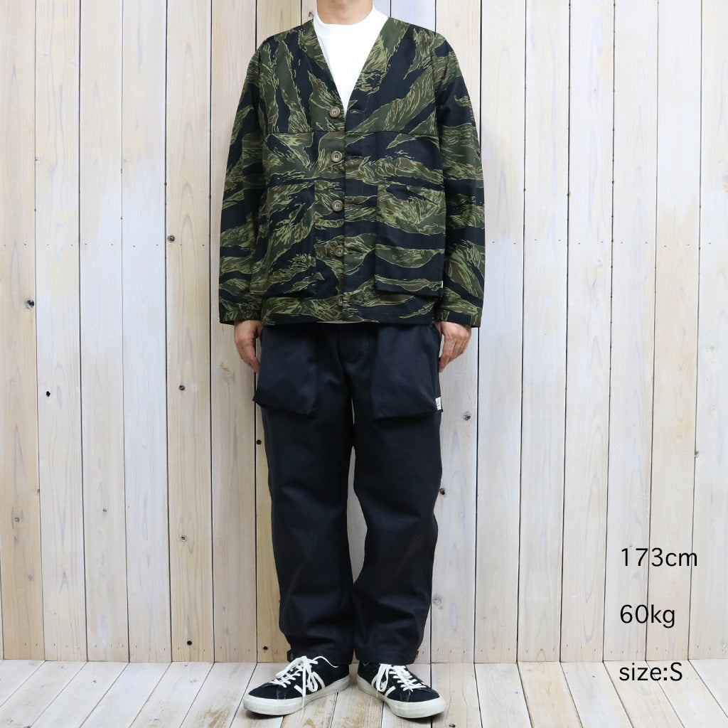 SASSAFRAS『DIGS CREW PANTS 4/5(DUCK)』(CHARCOAL)