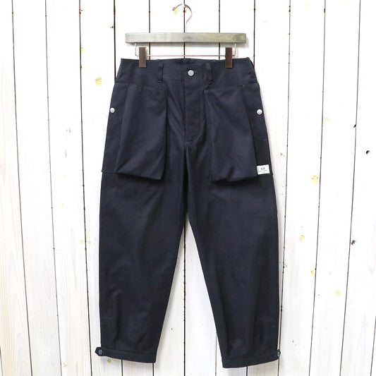 SASSAFRAS『DIGS CREW PANTS 4/5(DUCK)』(CHARCOAL)