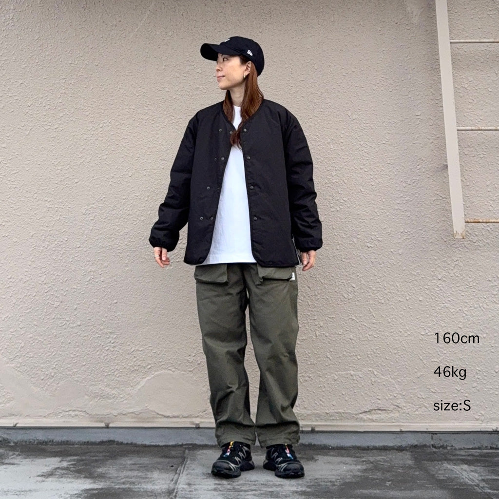 SASSAFRAS『DIGS CREW PANTS 4/5(DUCK)』(OLIVE)