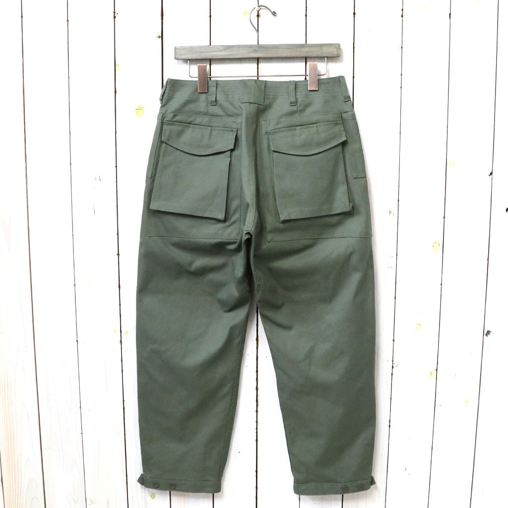 SASSAFRAS『DIGS CREW PANTS 4/5(DUCK)』(OLIVE)