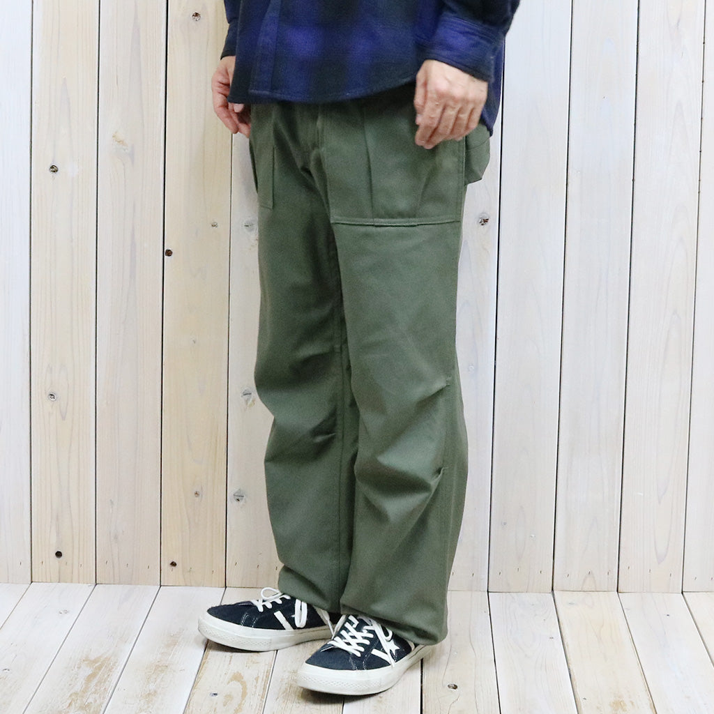 SASSAFRAS『OVERGROWN FATIGUE PANTS(DUCK)』(OLIVE)