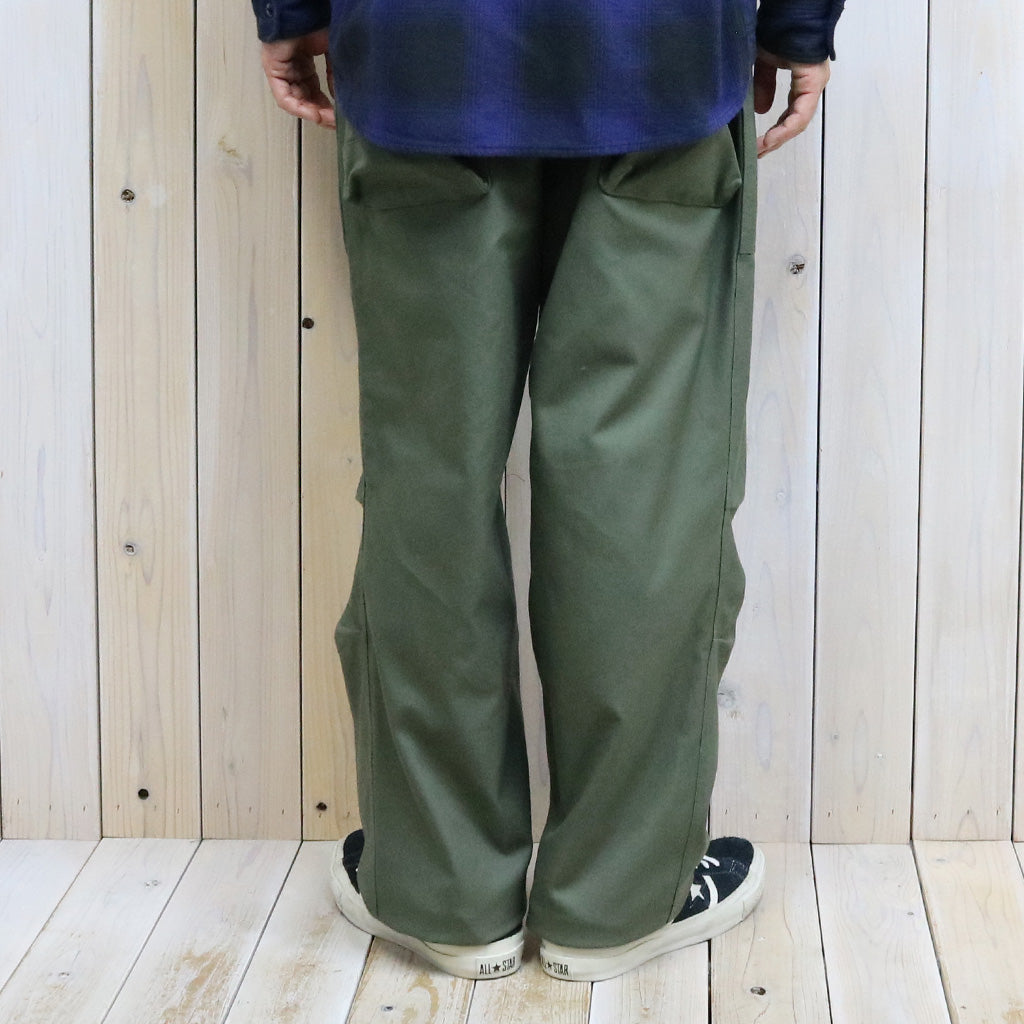 SASSAFRAS『OVERGROWN FATIGUE PANTS(DUCK)』(OLIVE)