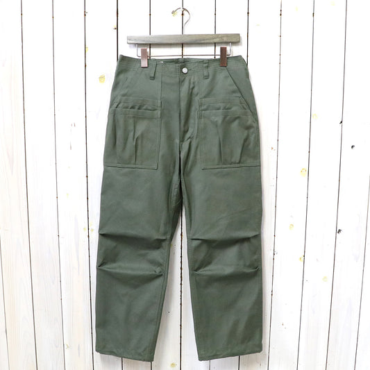 SASSAFRAS『OVERGROWN FATIGUE PANTS(DUCK)』(OLIVE)