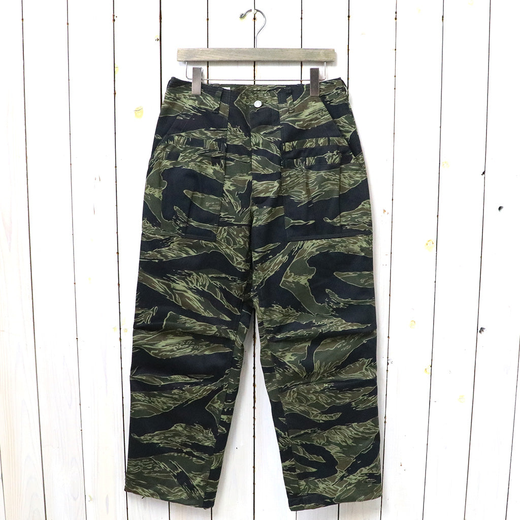 SASSAFRAS『OVERGROWN FATIGUE PANTS(TIGER TWILL)』(TIGER)