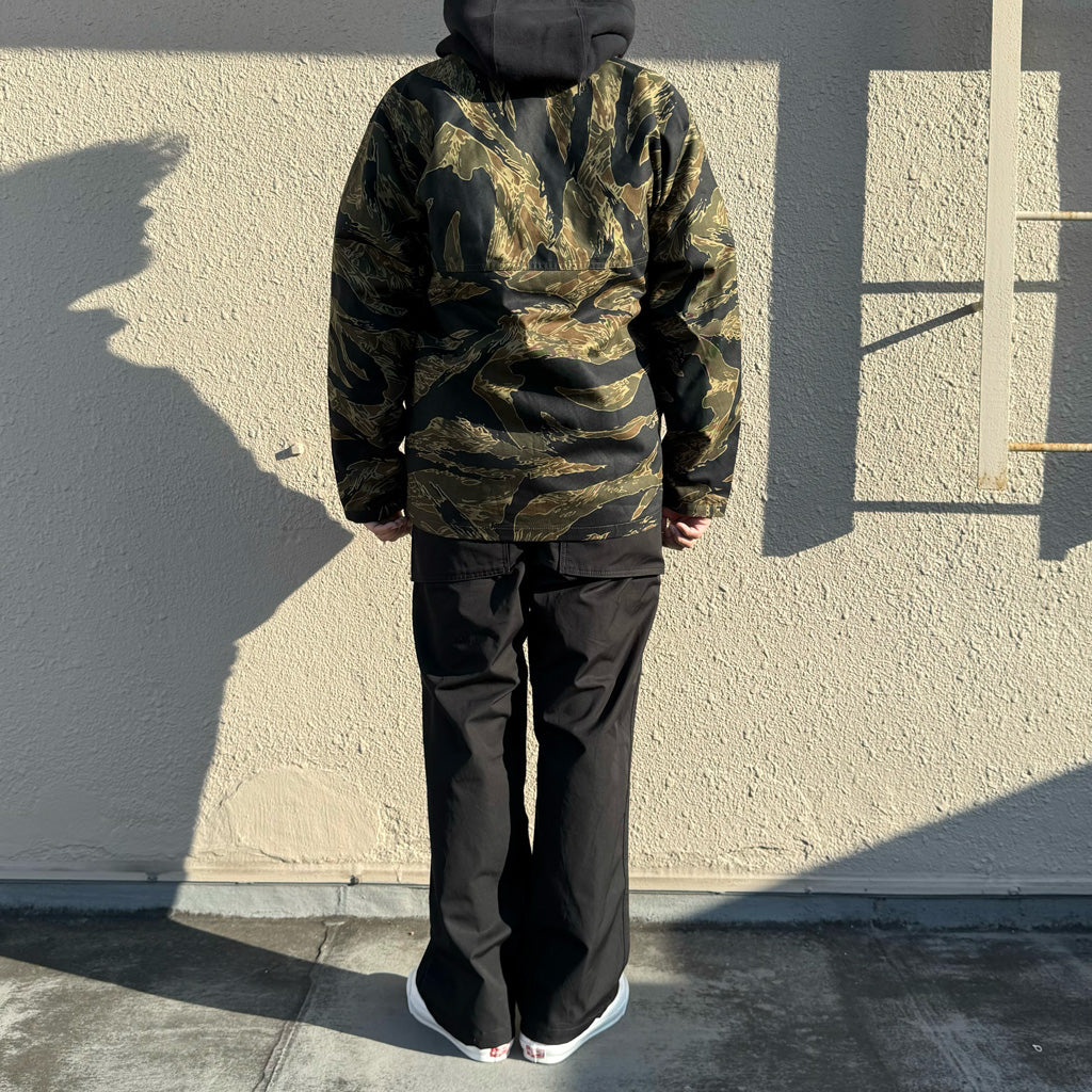 SASSAFRAS『DIGS CREW CARDE JACKET(TIGER TWILL)』(TIGER) – Reggieshop