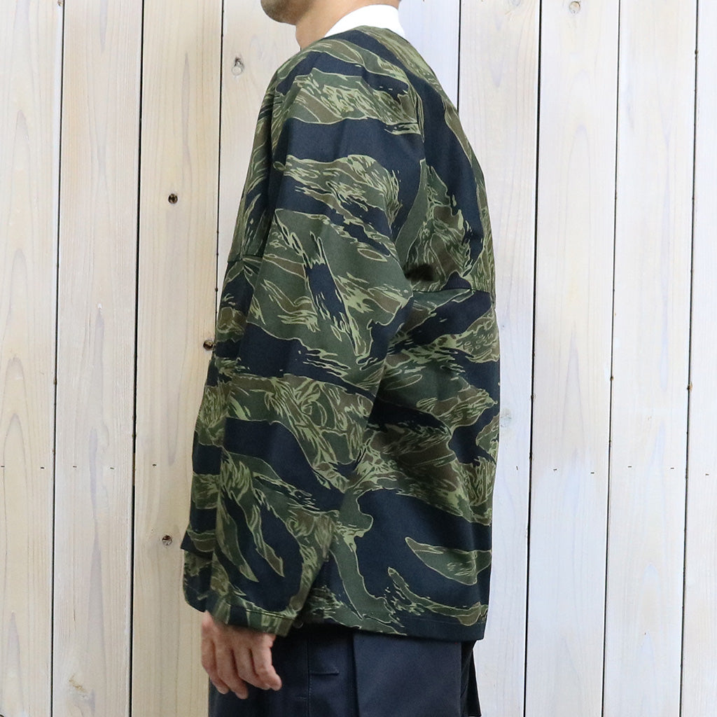 SASSAFRAS『DIGS CREW CARDE JACKET(TIGER TWILL)』(TIGER)