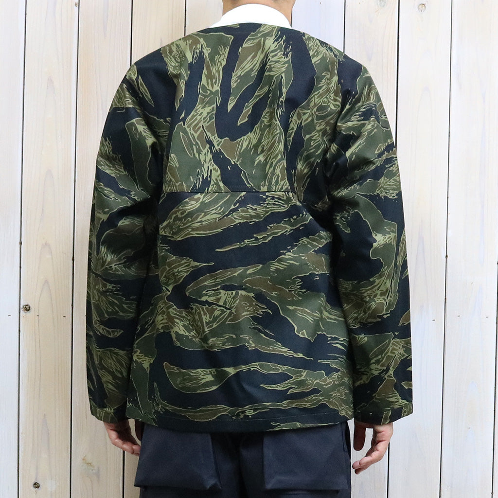 SASSAFRAS『DIGS CREW CARDE JACKET(TIGER TWILL)』(TIGER) – Reggieshop