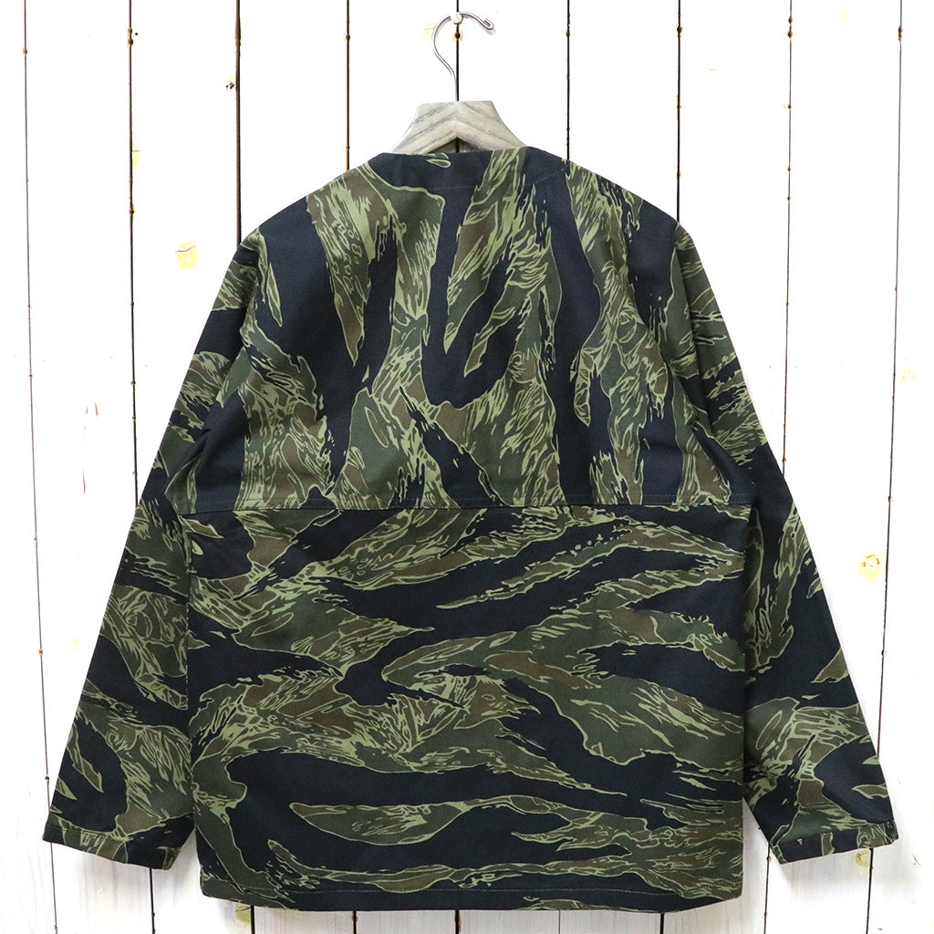 SASSAFRAS『DIGS CREW CARDE JACKET(TIGER TWILL)』(TIGER)