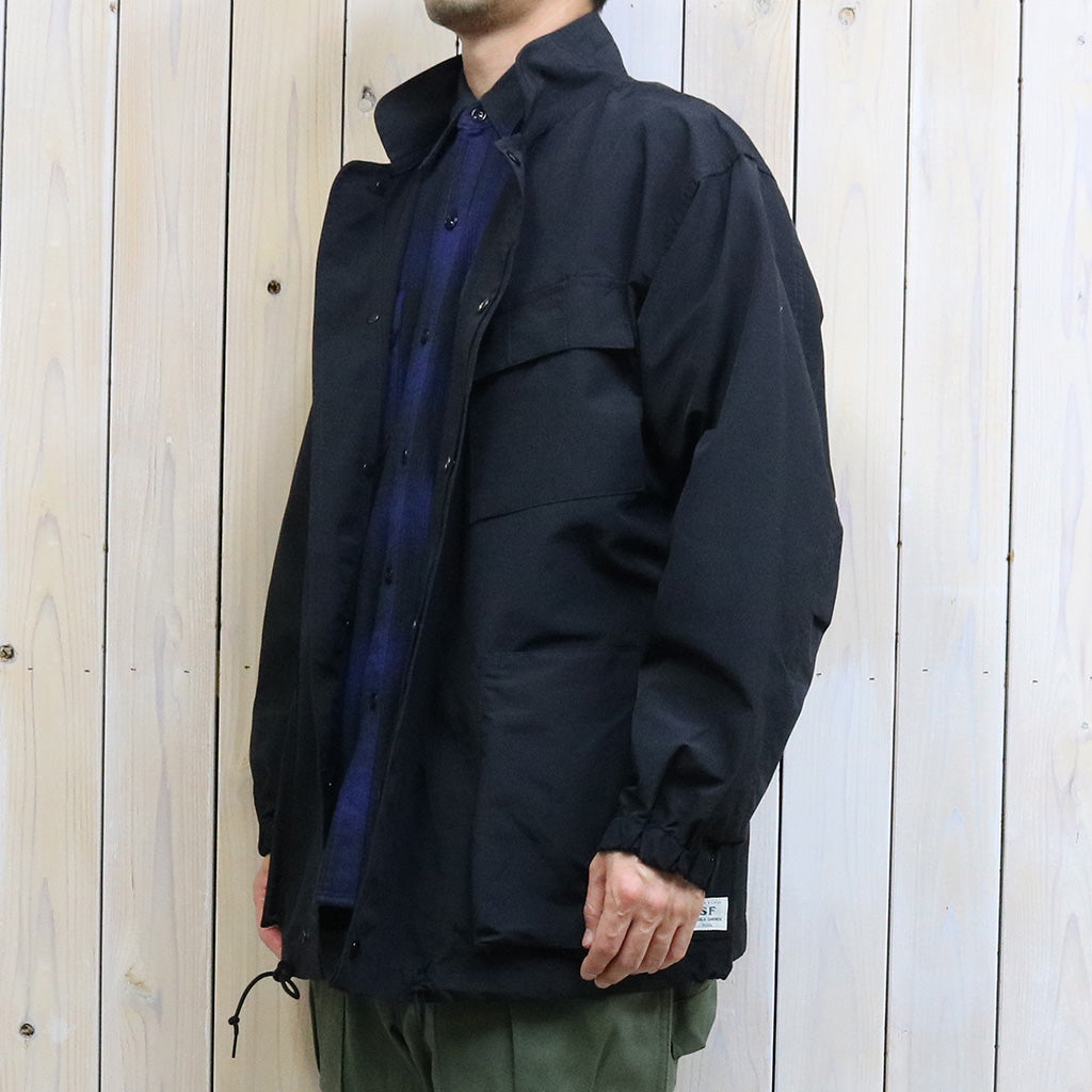 ジャケット・アウター SASSAFRAS / DIGS CREW COAT SASSAFRAS『DIGS CREW PROTECTIVE JACKET(60/40)』(BLACK) – Reggieshop