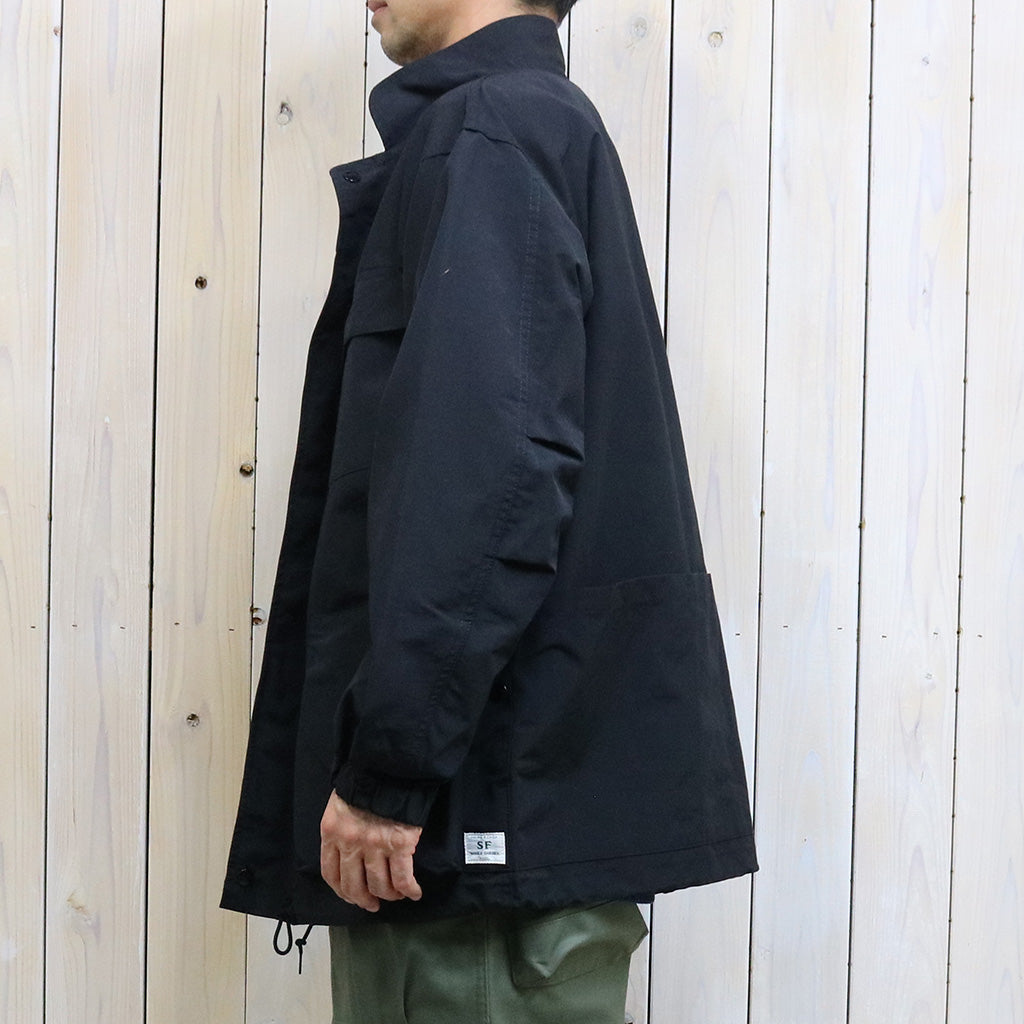 SASSAFRAS『DIGS CREW PROTECTIVE JACKET(60/40)』(BLACK)