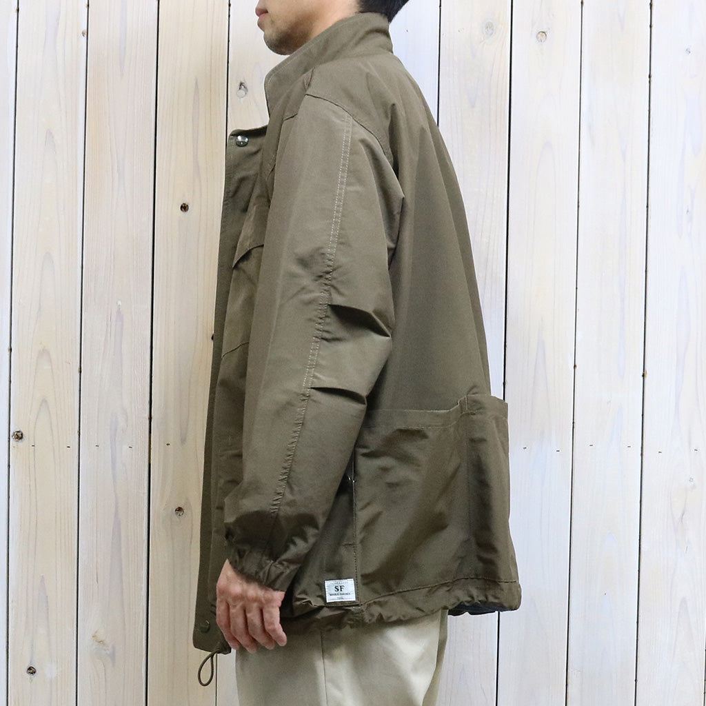 SASSAFRAS『DIGS CREW PROTECTIVE JACKET(60/40)』(OLIVE)