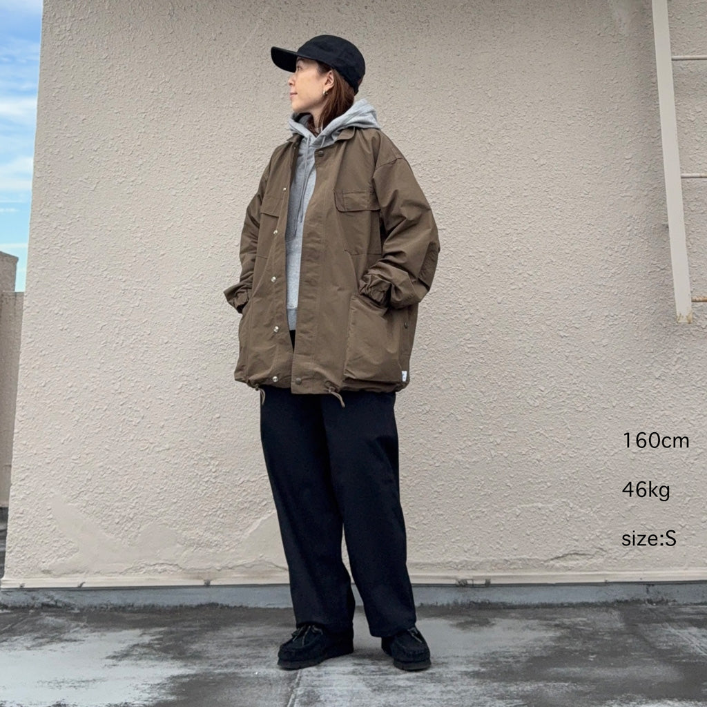 SASSAFRAS『DIGS CREW PROTECTIVE JACKET(60/40)』(OLIVE)