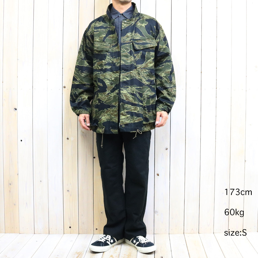 SASSAFRAS『DIGS CREW PROTECTIVE JACKET(TIGER TWILL)』(TIGER)