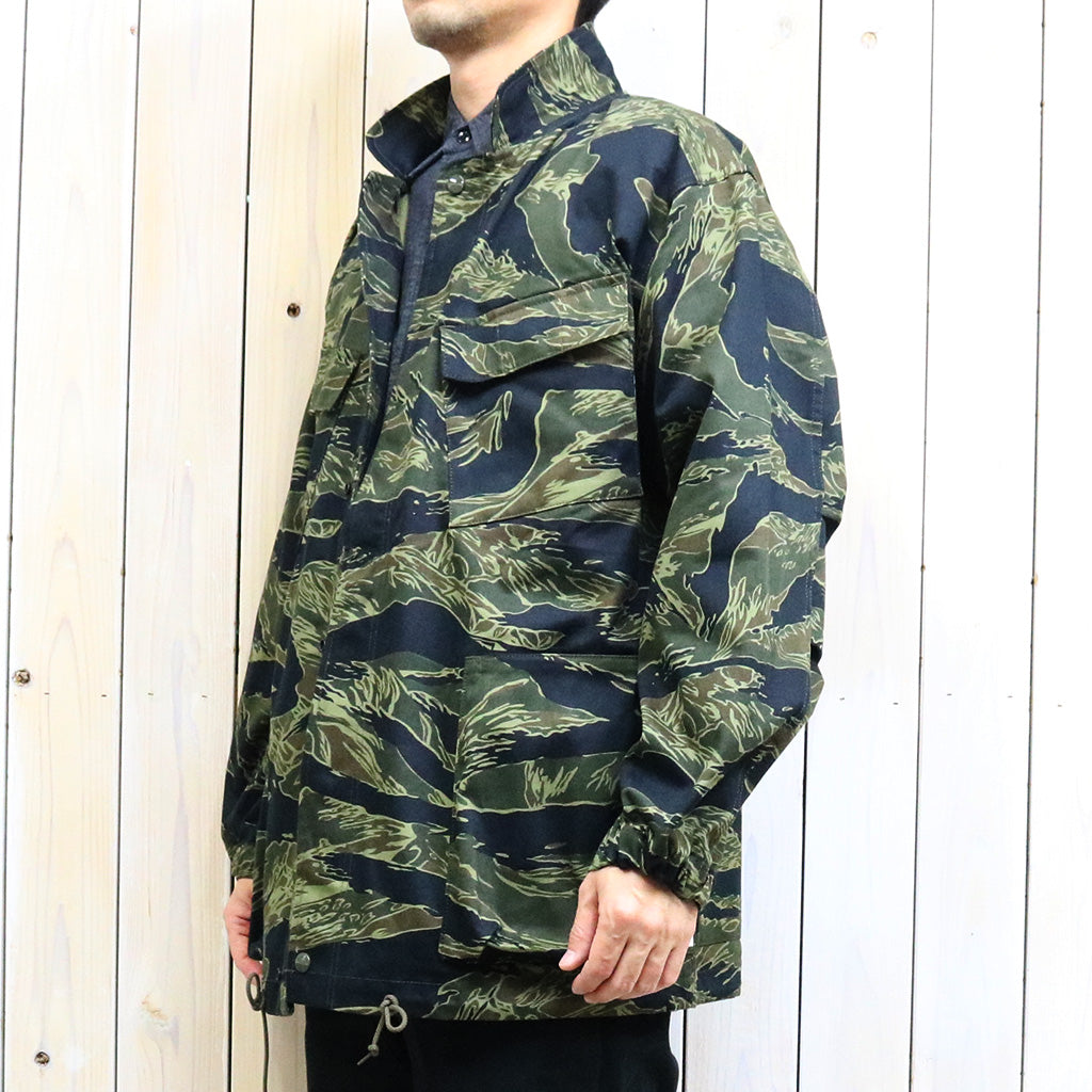 SASSAFRAS『DIGS CREW PROTECTIVE JACKET(TIGER TWILL)』(TIGER)