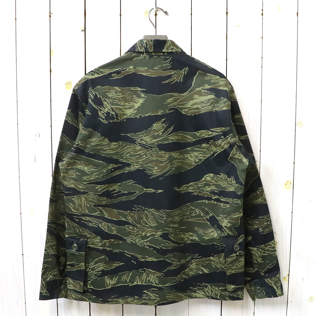 SASSAFRAS『G.D.U. JACKET(TIGER TWILL)』(TIGER) – Reggieshop