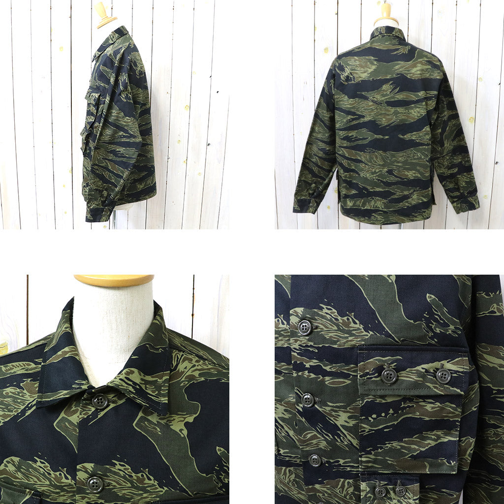 SASSAFRAS『G.D.U. JACKET(TIGER TWILL)』(TIGER) – Reggieshop