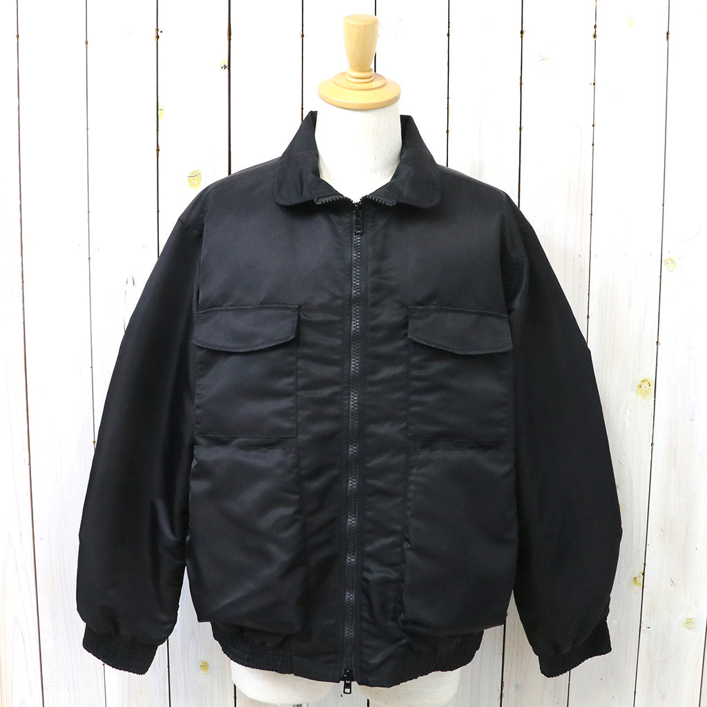 SASSAFRAS『D/C ARMOR JACKET HEAVY(RECYCLE NYLON TWILL)』(BLACK)