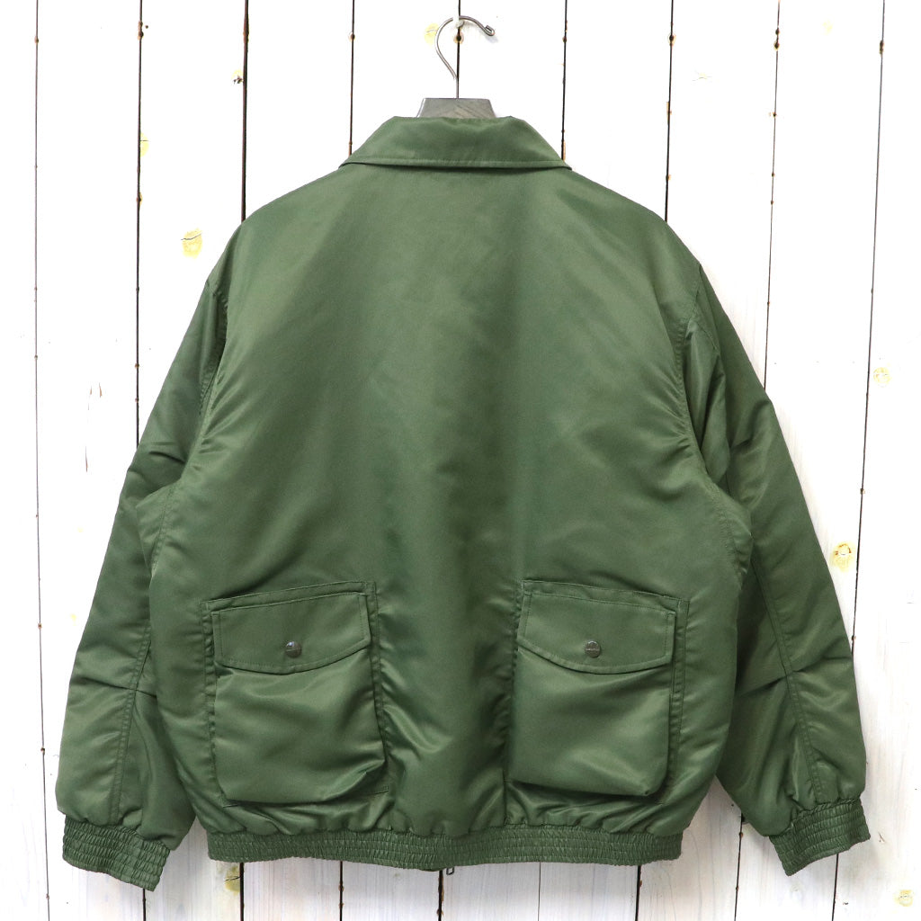 SASSAFRAS『D/C ARMOR JACKET HEAVY(RECYCLE NYLON TWILL)』(OLIVE)