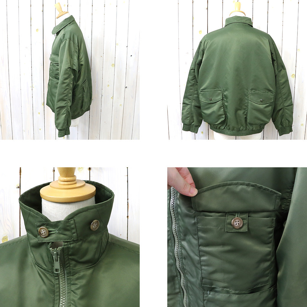 SASSAFRAS『D/C ARMOR JACKET HEAVY(RECYCLE NYLON TWILL)』(OLIVE)