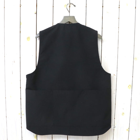 SASSAFRAS『CULTIVATOR VEST(P/C WEATHER)』(BLACK)