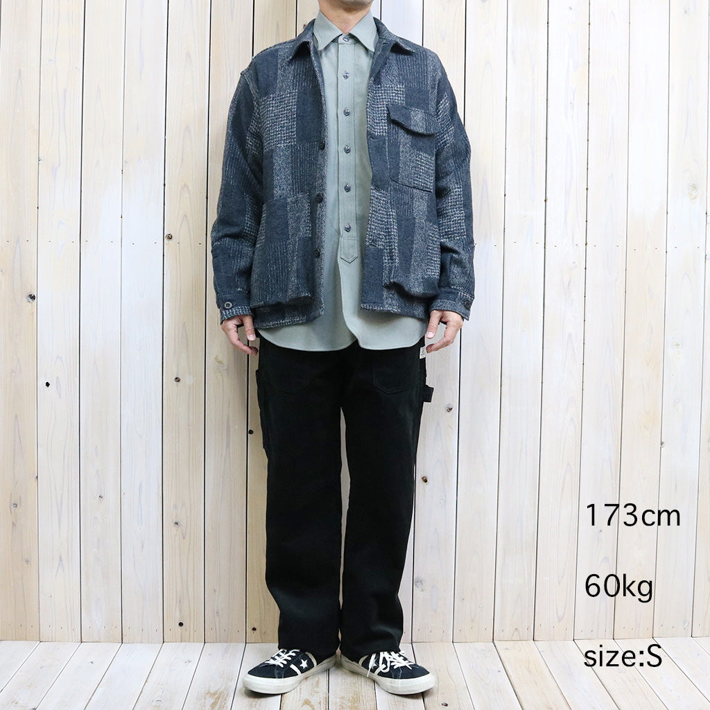 SASSAFRAS『FALL LEAF GARDENER PANTS(14W CORDUROY)』(BLACK)