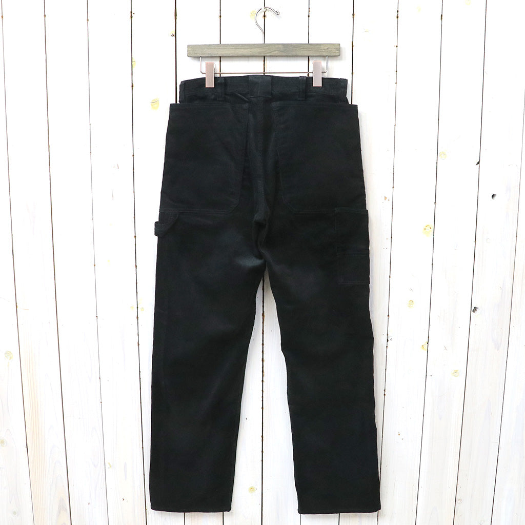 SASSAFRAS『FALL LEAF GARDENER PANTS(14W CORDUROY)』(BLACK)