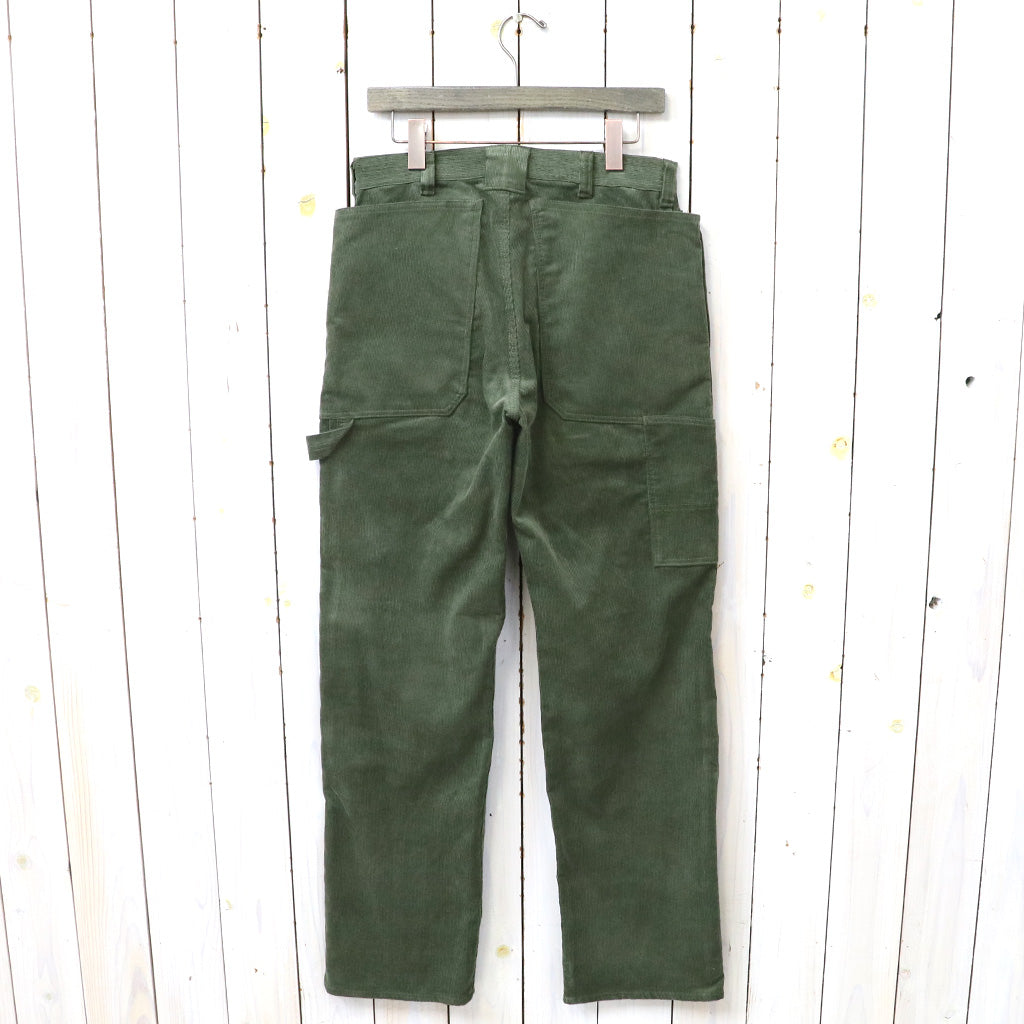 SASSAFRAS『FALL LEAF GARDENER PANTS(14W CORDUROY)』(OLIVE)