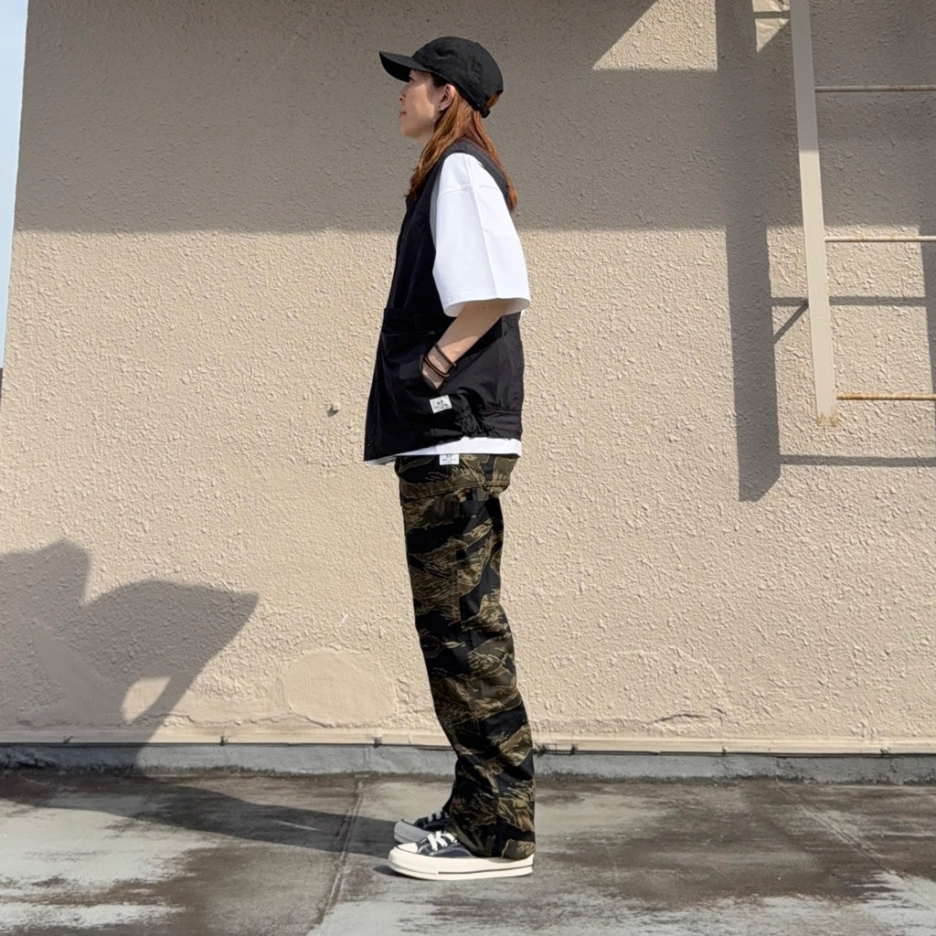 SASSAFRAS『FALL LEAF GARDENER PANTS(TIGER TWILL)』(TIGER)