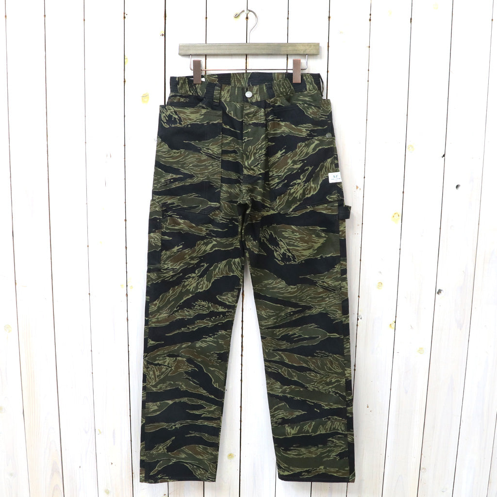 SASSAFRAS『FALL LEAF GARDENER PANTS(TIGER TWILL)』(TIGER)