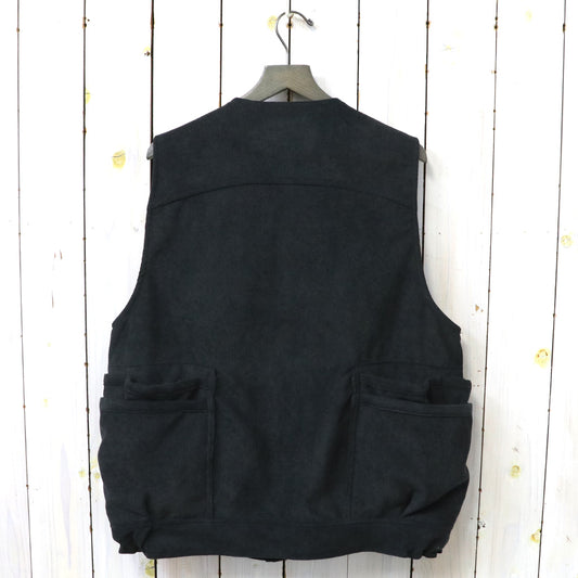 SASSAFRAS『OVERGROWN HIKER VEST(ACTIVE CORDUROY)』(BLACK)