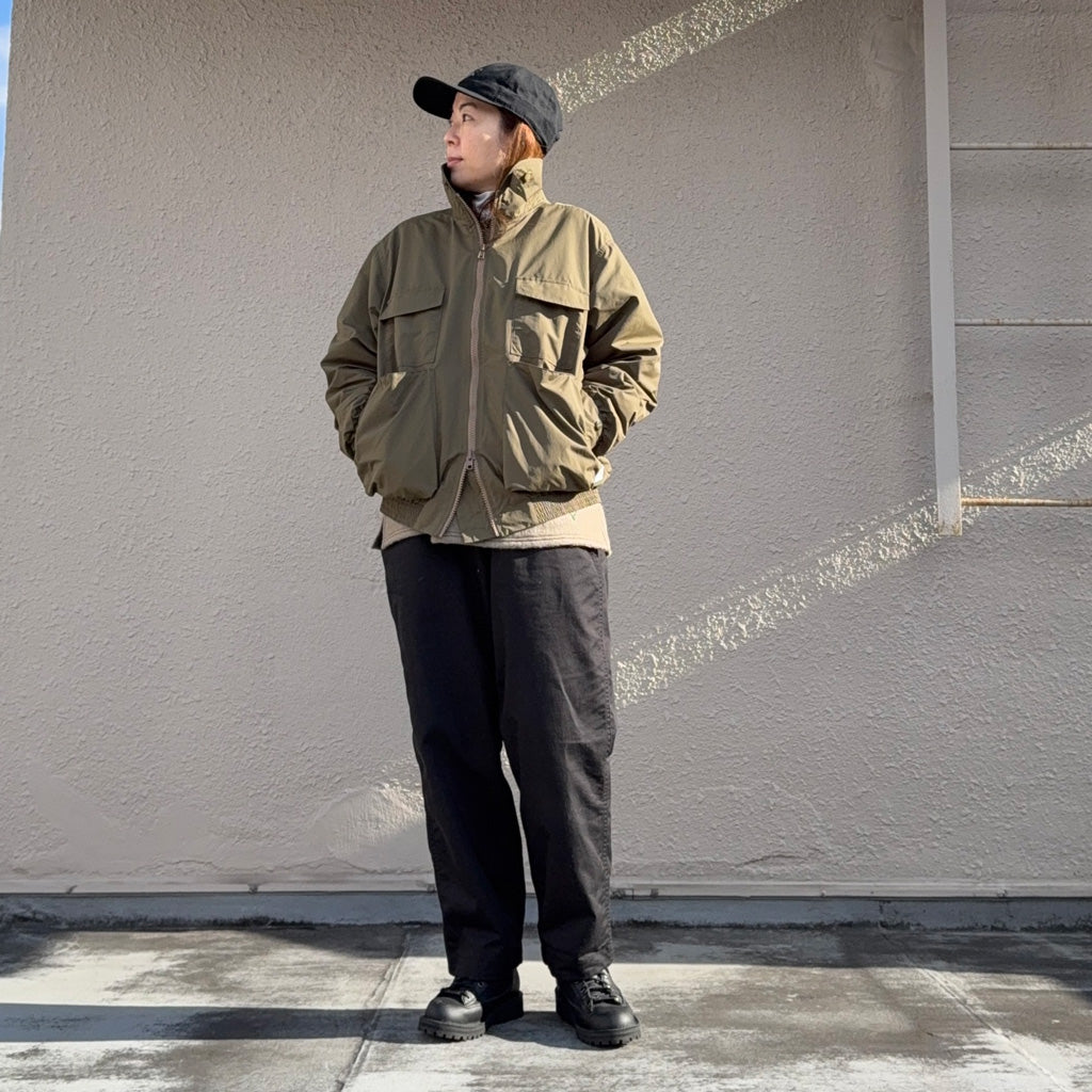 SASSAFRAS『D/C ARMOR JACKET LIGHT(TREK NYLON)』(OLIVE)