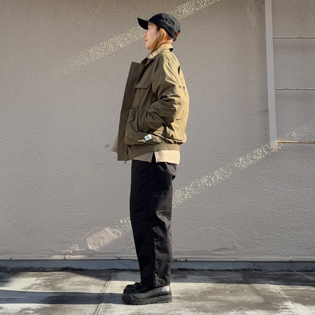 SASSAFRAS『D/C ARMOR JACKET LIGHT(TREK NYLON)』(OLIVE)