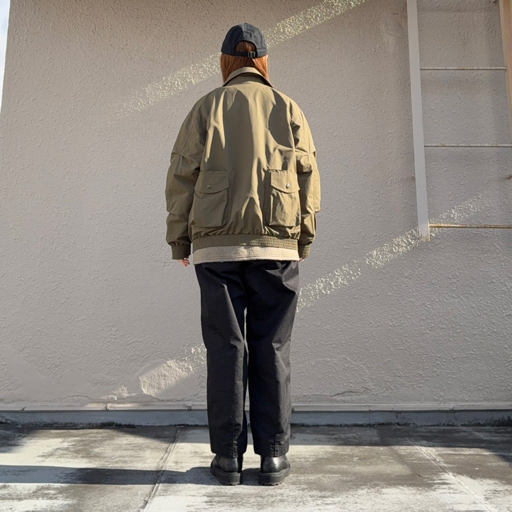 SASSAFRAS『D/C ARMOR JACKET LIGHT(TREK NYLON)』(OLIVE)