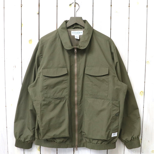 SASSAFRAS『D/C ARMOR JACKET LIGHT(TREK NYLON)』(OLIVE)