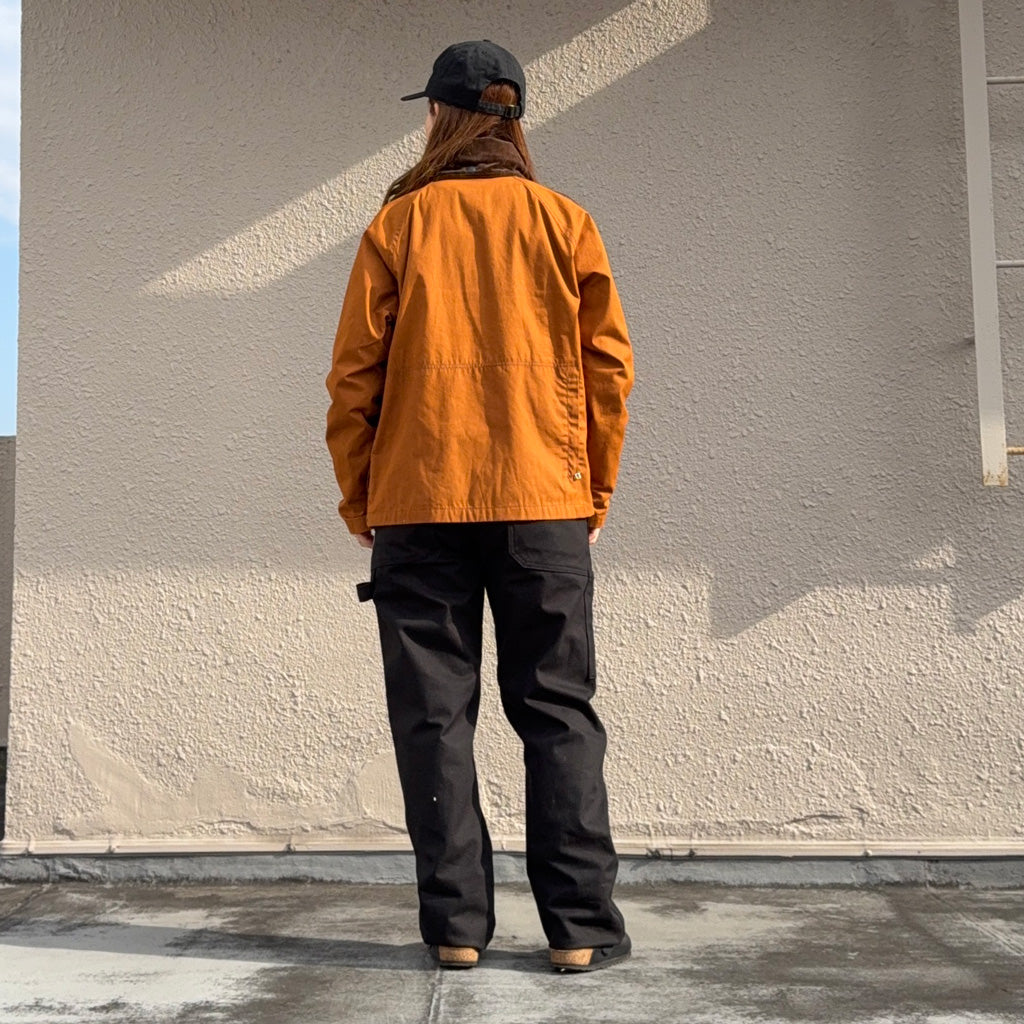 SASSAFRAS : FALL LEAF GARDENER PANTS(SELVAGE DUCK) (BLACK)