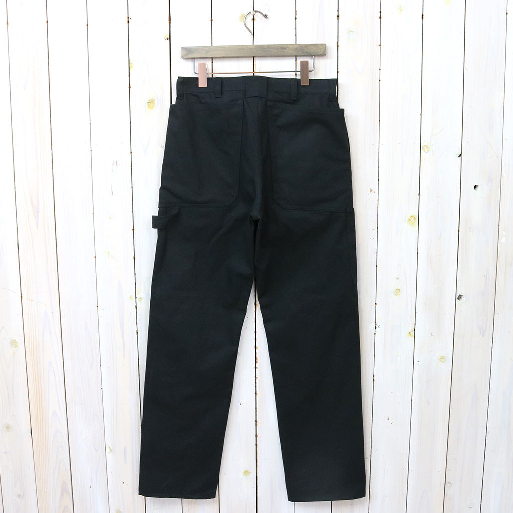 SASSAFRAS : FALL LEAF GARDENER PANTS(SELVAGE DUCK) (BLACK)