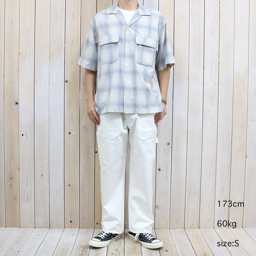 SASSAFRAS : FALL LEAF GARDENER PANTS(SELVAGE DUCK) (OFF WHITE)