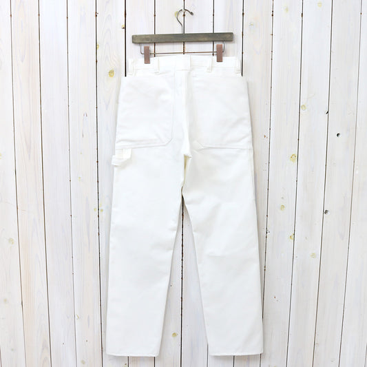 SASSAFRAS『FALL LEAF GARDENER PANTS(SELVAGE DUCK)』(OFF WHITE)